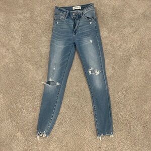 Abercrombie Jeans high rise super skinny ankle size 25 0 Regular